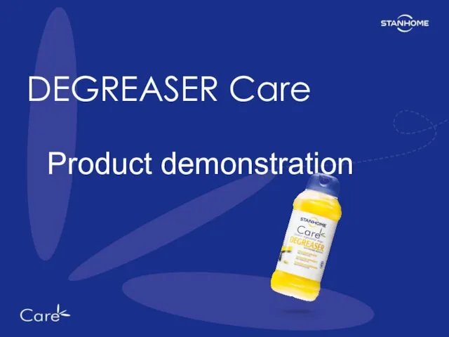 DEGREASER Care Product demonstration