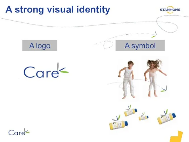 A strong visual identity A logo A symbol