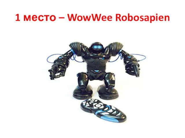 1 место – WowWee Robosapien