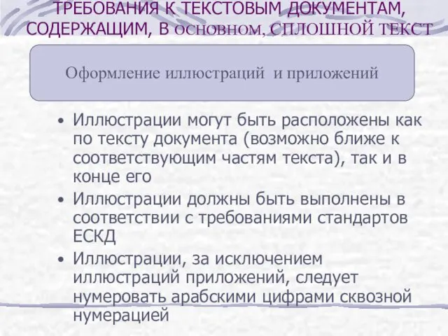 Иллюстрации могут быть расположены как по тексту документа (возможно ближе к