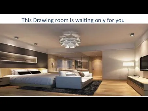 This Drawing room is waiting only for you