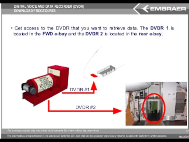 Get access to the DVDR that you want to retrieve data.