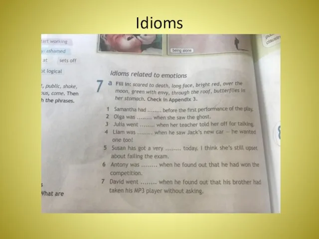 Idioms