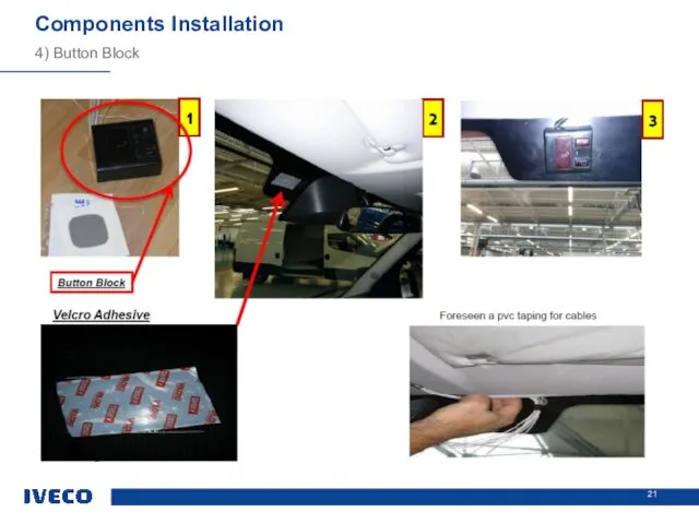 4) Button Block Components Installation