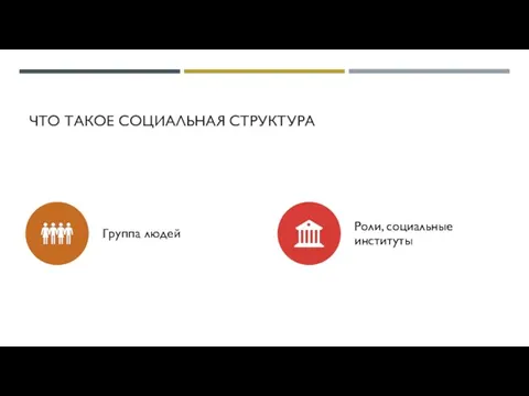 ЧТО ТАКОЕ СОЦИАЛЬНАЯ СТРУКТУРА