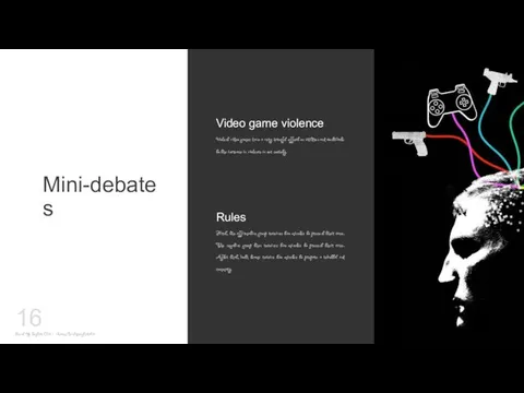 Mini-debates Violent video games have a very harmful effect on children