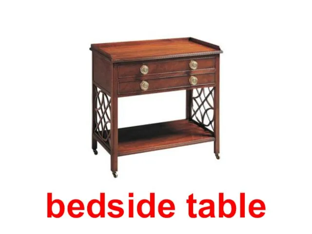 bedside table