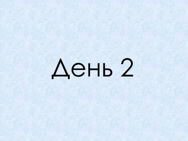 День 2