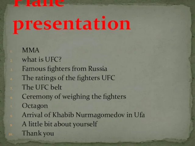 MMA what is UFC? Famous fighters from Russia The ratings of