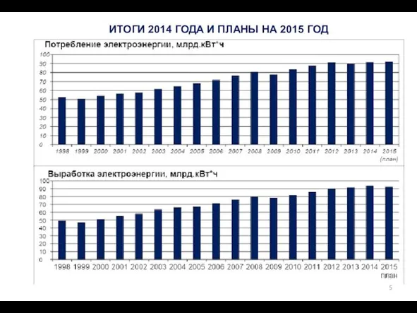 ИТОГИ 2014 ГОДА И ПЛАНЫ НА 2015 ГОД