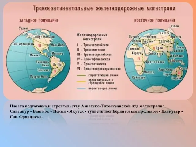 Начата подготовка к строительству Азиатско-Тихоокеанской ж/д магистрали: Сингапур - Бангкок -