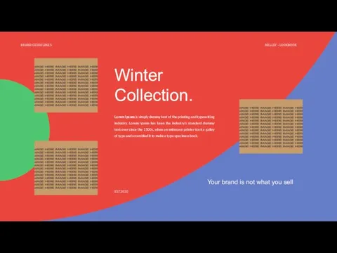 Winter Collection. Lorem Ipsum is simply dummy text of the printing