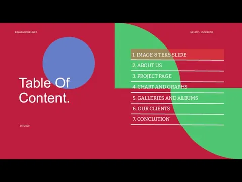 Table Of Content. 1. IMAGE & TEKS SLIDE 2. ABOUT US