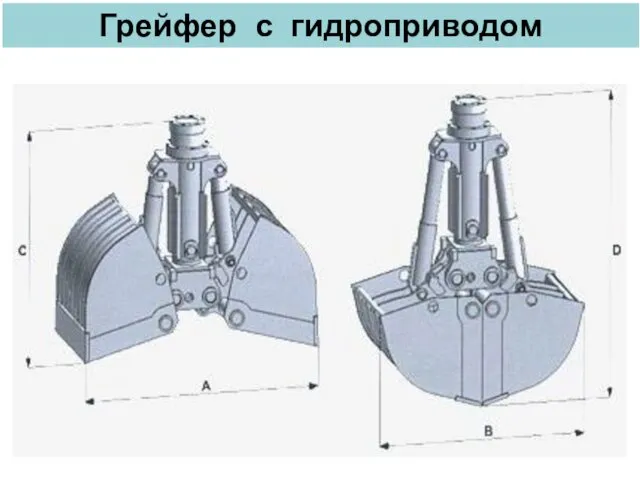 Грейфер с гидроприводом