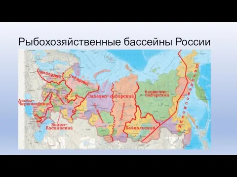 Рыбохозяйственные бассейны России