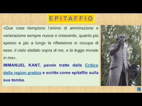 «Due cose riempiono l’animo di ammirazione e venerazione sempre nuova e