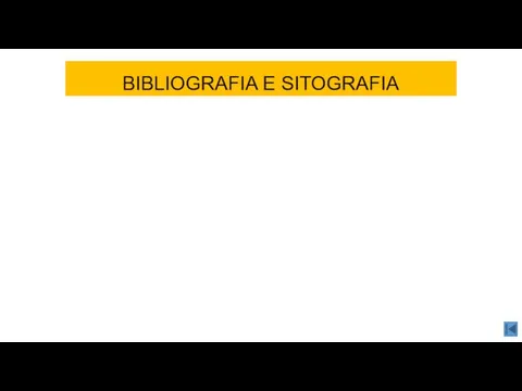 BIBLIOGRAFIA E SITOGRAFIA