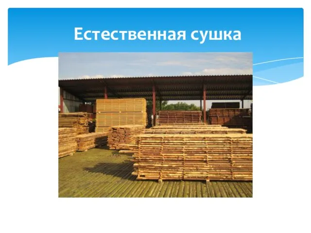 Естественная сушка