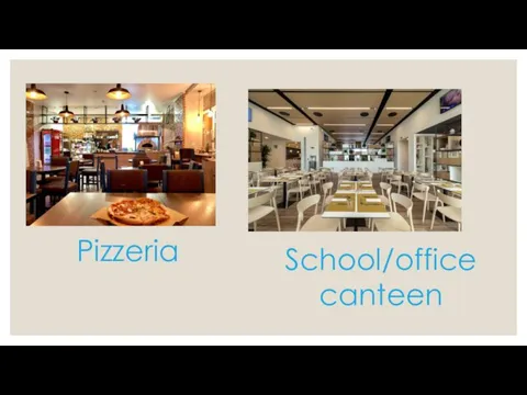 Pizzeria School/office canteen
