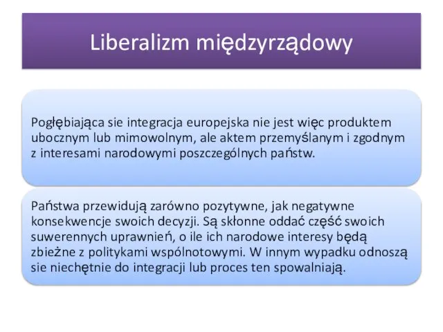 Liberalizm międzyrządowy