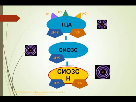 Briley M. Understanding antidepressants. London : Martin Dunitz 2002.