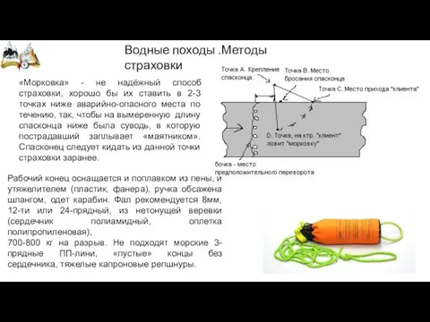 «Морковка» - не надёжный способ страховки, хорошо бы их ставить в