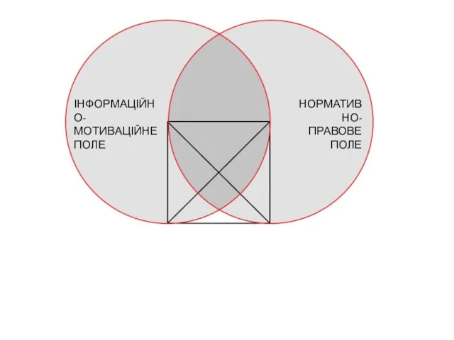 ІНФОРМАЦІЙНО-МОТИВАЦІЙНЕ ПОЛЕ НОРМАТИВНО-ПРАВОВЕ ПОЛЕ