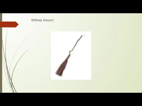 Withes broom: