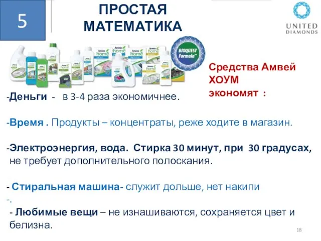 Деньги - в 3-4 раза экономичнее. Время . Продукты – концентраты,