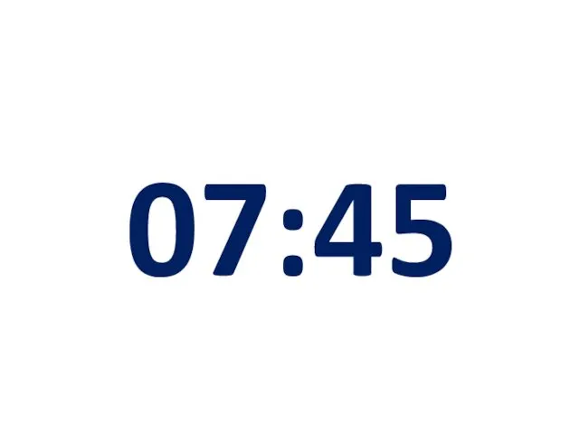 07:45