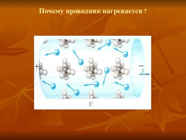 Почему проводник нагревается ?