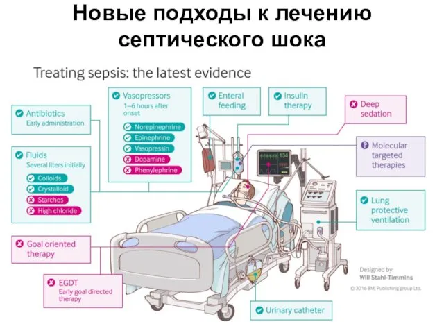 Новые подходы к лечению септического шока