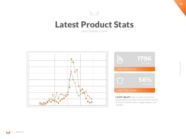 Latest Product Stats Insert Subtitle in Here Lorem ipsum dolor sit