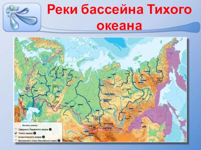 Реки бассейна Тихого океана