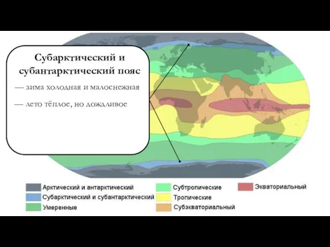 — зима холодная и малоснежная — лето тёплое, но дождливое