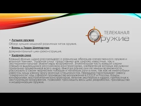 Лучшее оружие Обзор лучших моделей различных типов оружия. Воины с Терри