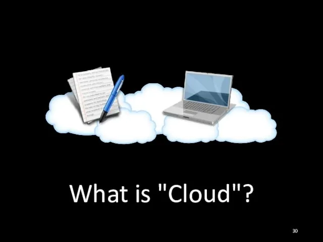 What is "Cloud"?