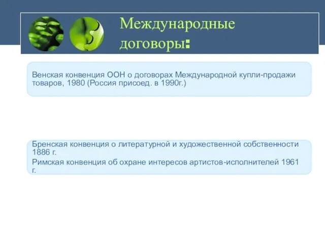 Международные договоры: Венская конвенция ООН о договорах Международной купли-продажи товаров, 1980