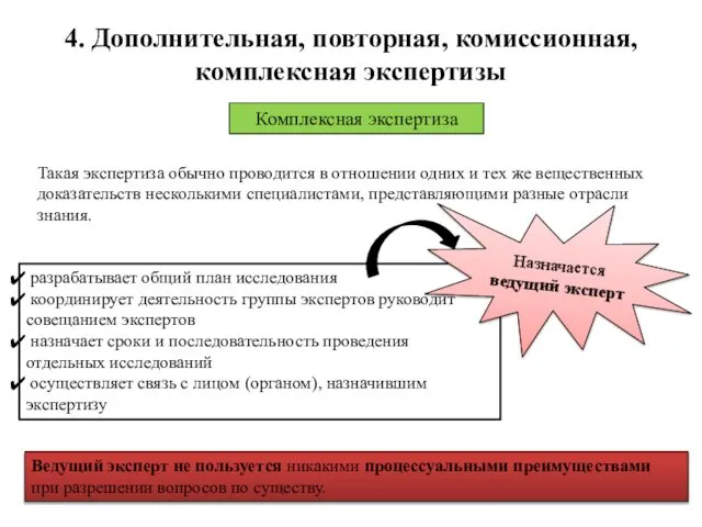 разрабатывает общий план исследования координирует деятельность группы экспертов руководит совещанием экспертов