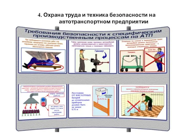 4. Охрана труда и техника безопасности на автотранспортном предприятии