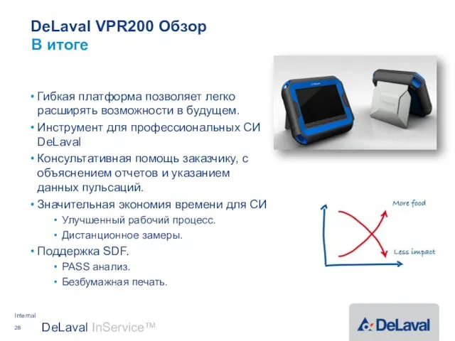 DeLaval VPR200 Обзор Гибкая платформа позволяет легко расширять возможности в будущем.
