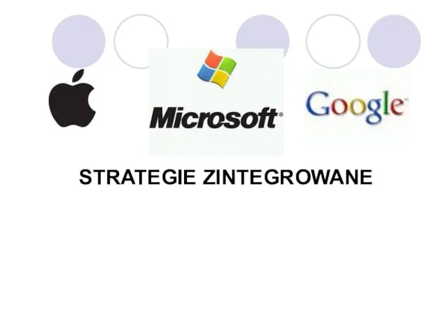 STRATEGIE ZINTEGROWANE