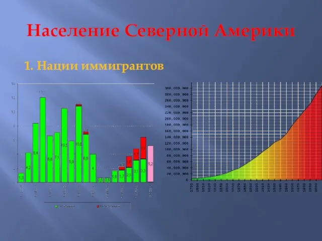 Население Северной Америки 1. Нации иммигрантов