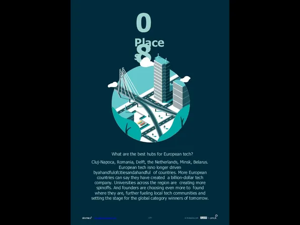 08 Places What are the best hubs for European tech? Cluj-Napoca,