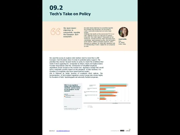 09.2 Tech’s Take on Policy We need clearer objectives to successfully