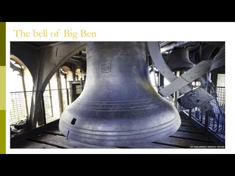 The bell of Big Ben