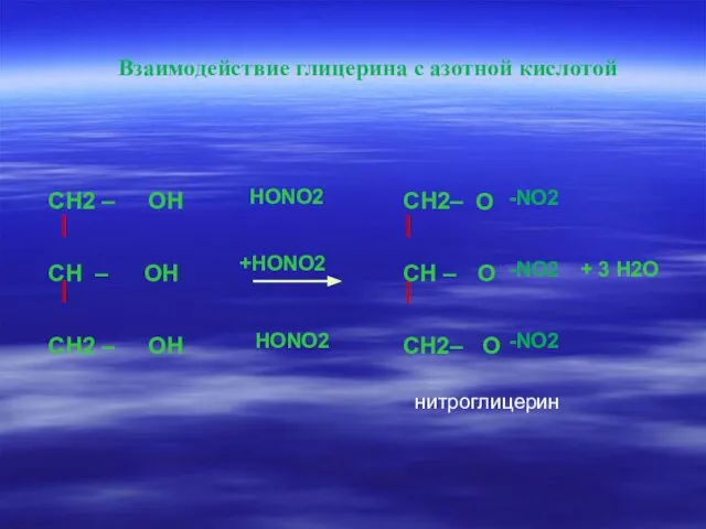 СН – ОН СН2 – СН2 – ОН ОН СН –