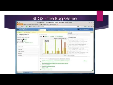 BUGS - the Bug Genie