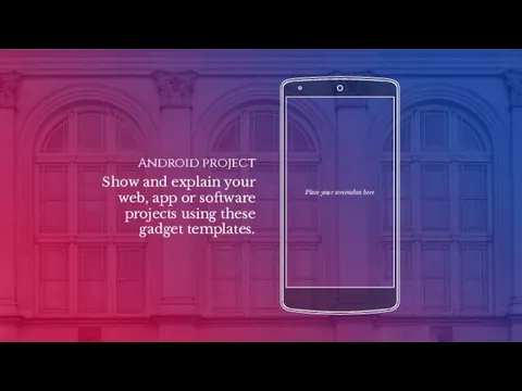 Android project Show and explain your web, app or software projects