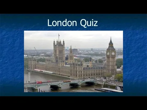 London Quiz